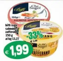 Il Castoro Supermercati Biffi sugo salmone zafferano offerta