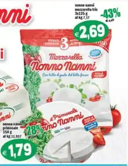 Il Castoro Supermercati Mozzarella Nonno Nammi offerta