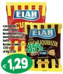 Il Castoro Supermercati Elah caramelle cubik offerta