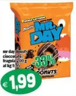 Il Castoro Supermercati Mr. Day donuts cioccolato offerta
