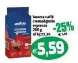 Il Castoro Supermercati Lavazza caffè crema&gusto espresso offerta
