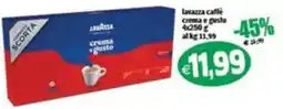Il Castoro Supermercati Lavazza caffè crema e gusto offerta