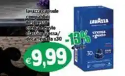 Il Castoro Supermercati Lavazza capsule compatibili espresso crema e gusto offerta