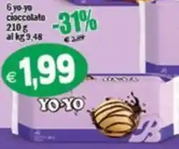 Il Castoro Supermercati Yo-Yo cioccolato offerta