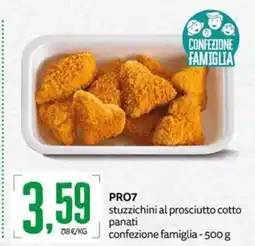 PRO7 Supermercati PRO7 stuzzichini al prosciutto cotto panati offerta