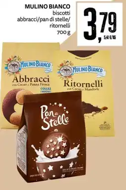 PRO7 Supermercati Mulino Bianco biscotti abbracci/pan di stelle/ritornelli offerta