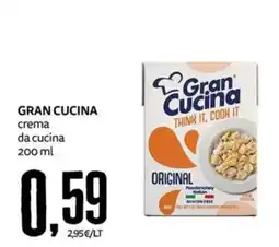 PRO7 Supermercati Gran Cucina crema da cucina offerta