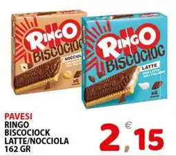 Il Centro Superstore Ringo biscocioc latte/noccio offerta
