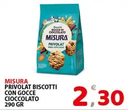 Il Centro Superstore Misura biscotti con gocce cioccolato offerta