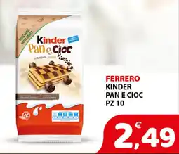 Il Centro Superstore Ferrero Kinder Pan e Cioc offerta