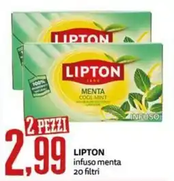 PRO7 Supermercati Lipton infuso menta offerta
