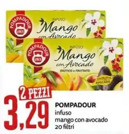 PRO7 Supermercati Pompadour infuso mango con avocado offerta