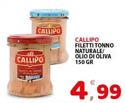 Il Centro Superstore Callipo filetti di tonno offerta