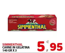 Il Centro Superstore Simmenthal carne in gelatina offerta