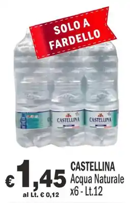 Primo Prezzo Castellina Acqua Naturale offerta