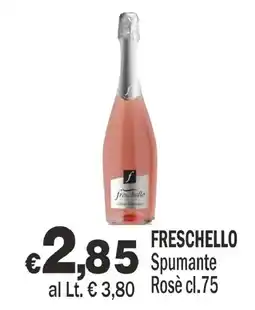 Primo Prezzo Freschello Spumante Rosè offerta