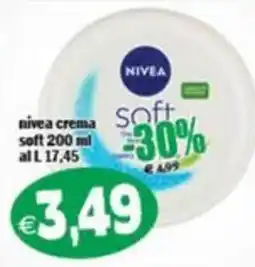 Il Castoro Supermercati Nivea crema soft offerta