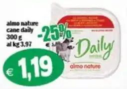 Il Castoro Supermercati almo nature cane daily offerta