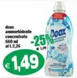 Il Castoro Supermercati Deox ammorbidente concentrato offerta
