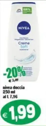 Il Castoro Supermercati Nivea creme soft offerta