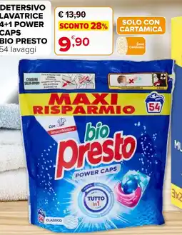 Iperal bio Presto Power Caps offerta