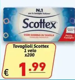 Ipercarni Tovaglioli Scottex offerta