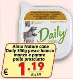 Ipercarni Almo Nature cane Daily offerta