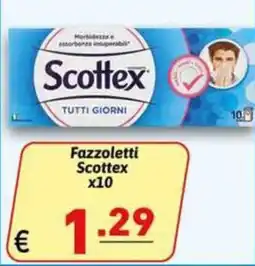Ipercarni Fazzoletti Scottex offerta