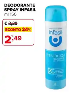 Iperal Deodorante spray infasil offerta