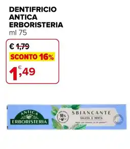 Iperal Dentifricio Antica Erboristeria Sbiancante offerta
