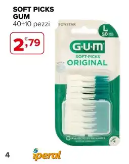 Iperal Soft picks gum offerta