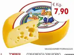 Diper Maasdammer formaggio offerta