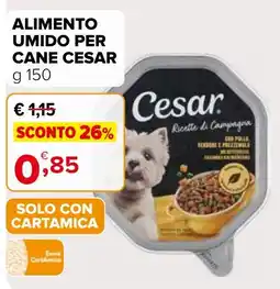 Iperal Alimento umido per cane Cesar offerta