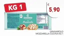 Diper Granarolo mozzarella cucina offerta