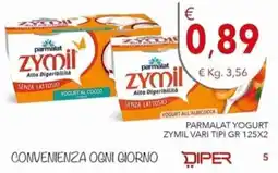 Diper Parmalat Zymil offerta