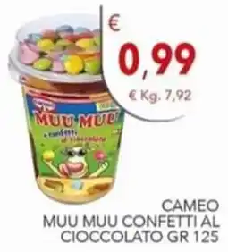 Diper Cameo muu muu confetti al cioccolato offerta