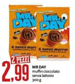 PRO7 Supermercati Mr. Day muffin cioccolato senza lattosio offerta