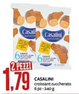 PRO7 Supermercati Casalini croissant zuccherato offerta