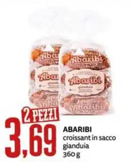 PRO7 Supermercati Abaribi croissant in sacco gianduia offerta