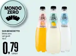 PRO7 Supermercati San Benedetto bibite zero offerta