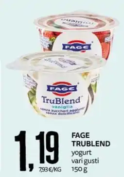 PRO7 Supermercati FAGE TruBlend yogurt offerta