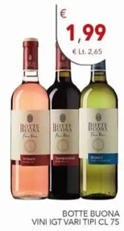 Diper Botte Buona vini IGT vari tipi offerta