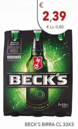 Diper Beck's Birra offerta
