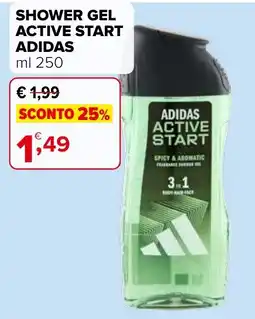 Iperal Shower gel active start adidas offerta