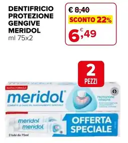 Iperal Dentifricio protezione gengive Meridol offerta