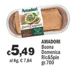 Primo Prezzo Amadori Buona Domenica Ric&Spin offerta