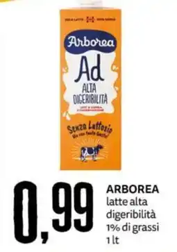 PRO7 Supermercati Arborea latte alta digeribilità offerta