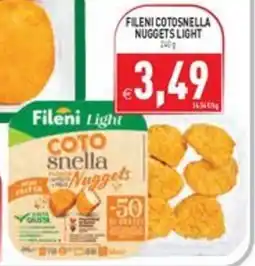 Pim Supermercati Fileni Coto Snella Nuggets Light offerta