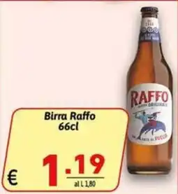 Ipercarni Birra Raffo offerta