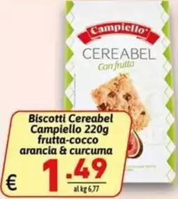 Ipercarni Biscotti Cereabel Campiello offerta